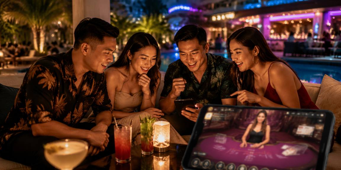 Dealer Langsung, Permainan Nyata di Layar Anda